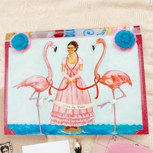 Frida Kahlo Journal Handmade One of a Kind - Picture 6 of 6